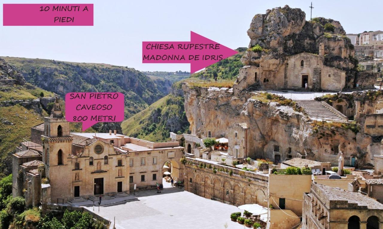 Dimora Mefite-Camere Con Bagno Privato E Self Check-In Matera Eksteriør billede